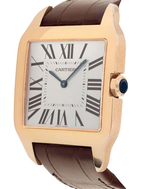 pre owned cartier santos dumont